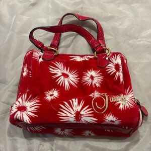 Juicy Couture Red Poinsettia/Starburst Purse